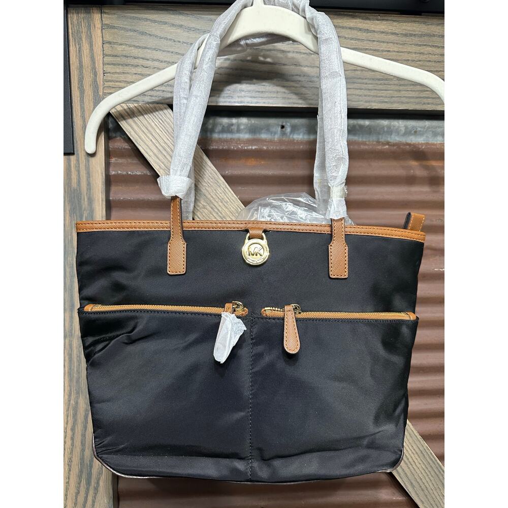 Michael Kors Kempton Medium Nylon Pocket Tote Bag